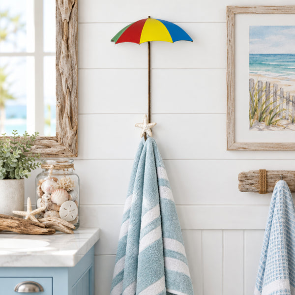 beach ball umbrella wall hook