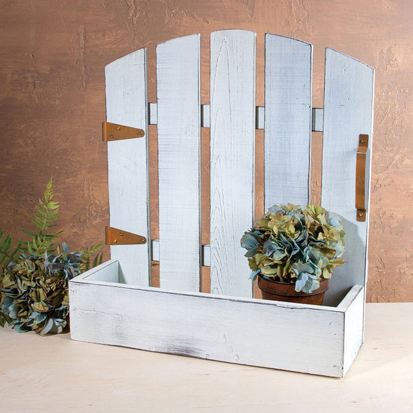 garden gate window box