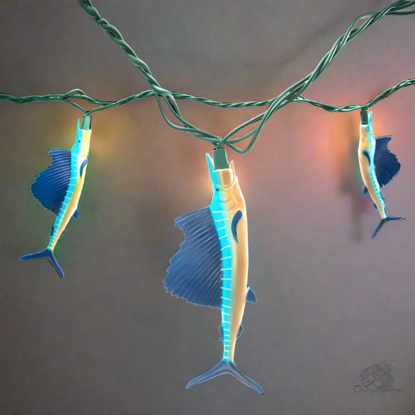 marlin fish party light set