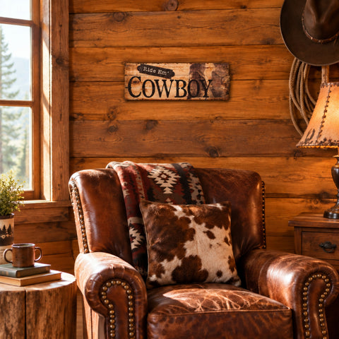 Ride Em' Cowboy Sign