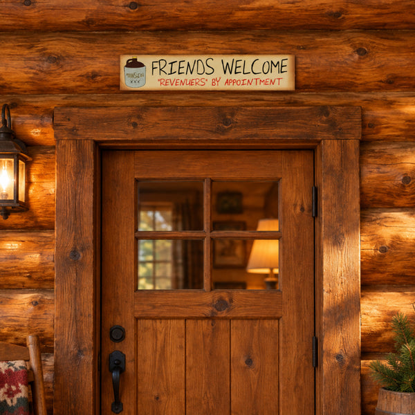 revenuers by appointment welcome sign