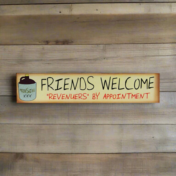 revenuers by appointment welcome sign