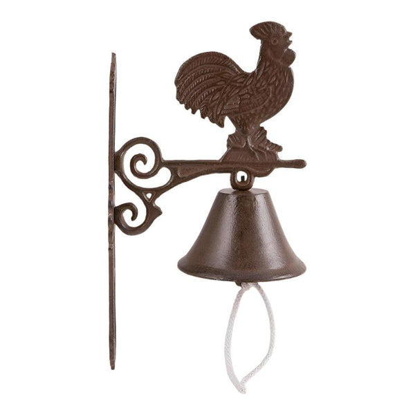 cast iron rooster dinner bell