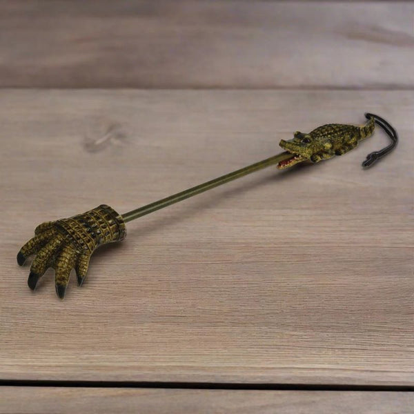 alligator back scratcher