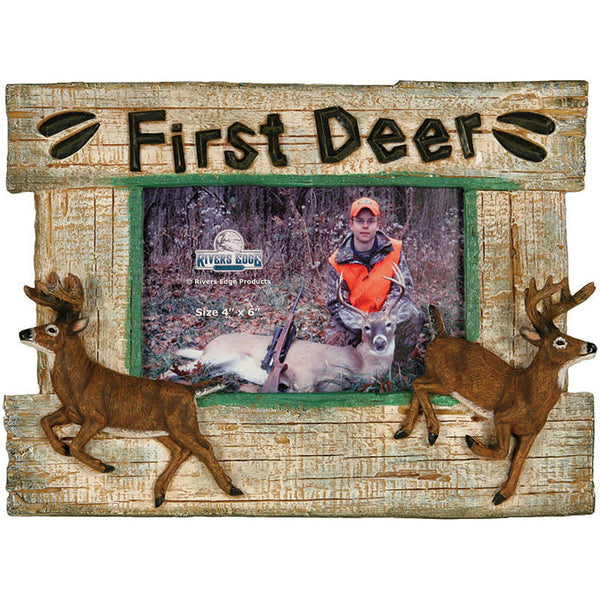 first deer 4x6 keepsake photo frame