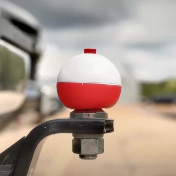 fishing bobber trailer hitch ball cover