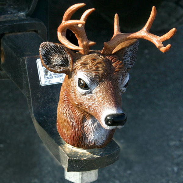 big buck deer trailer hitch ball cover