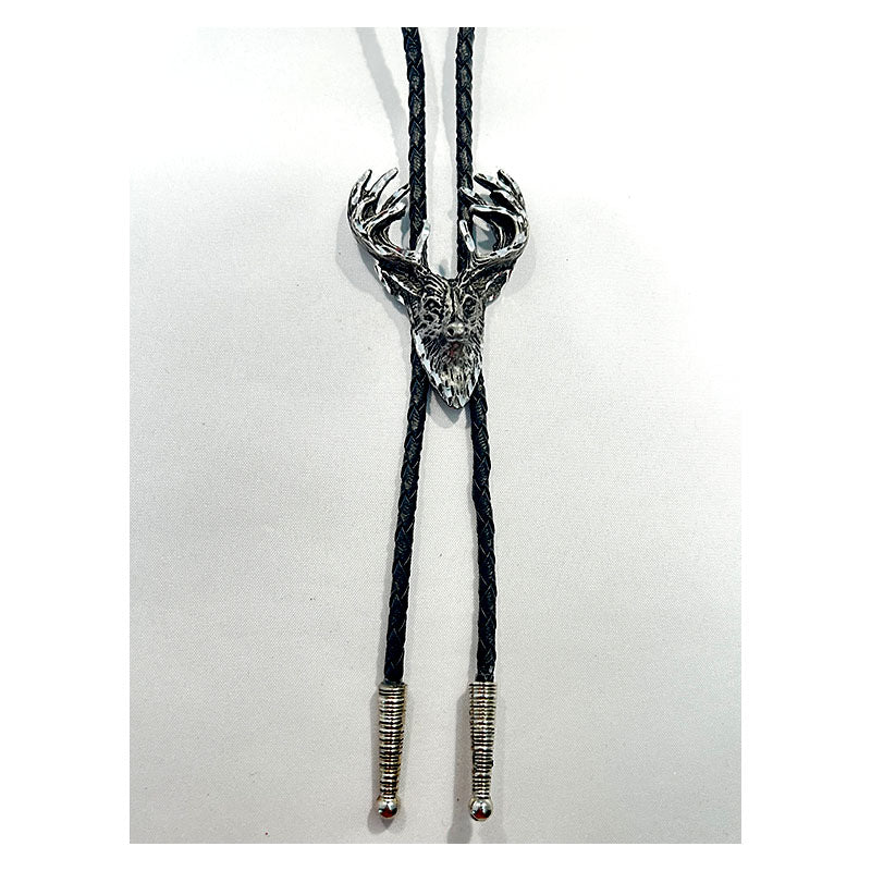 deer stag bolo tie