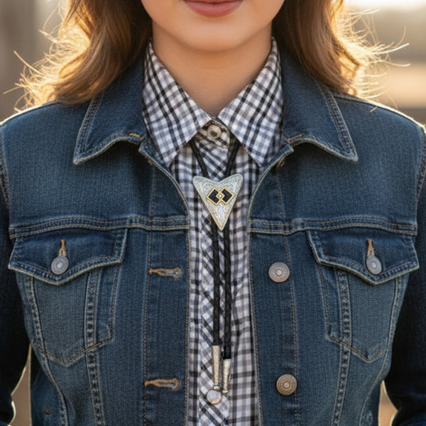 square dance bolo tie