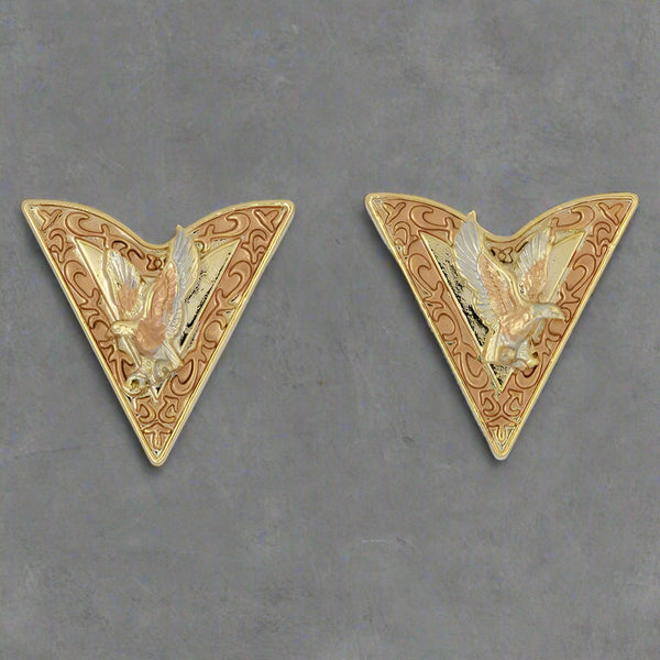 tricolor eagle collar tips