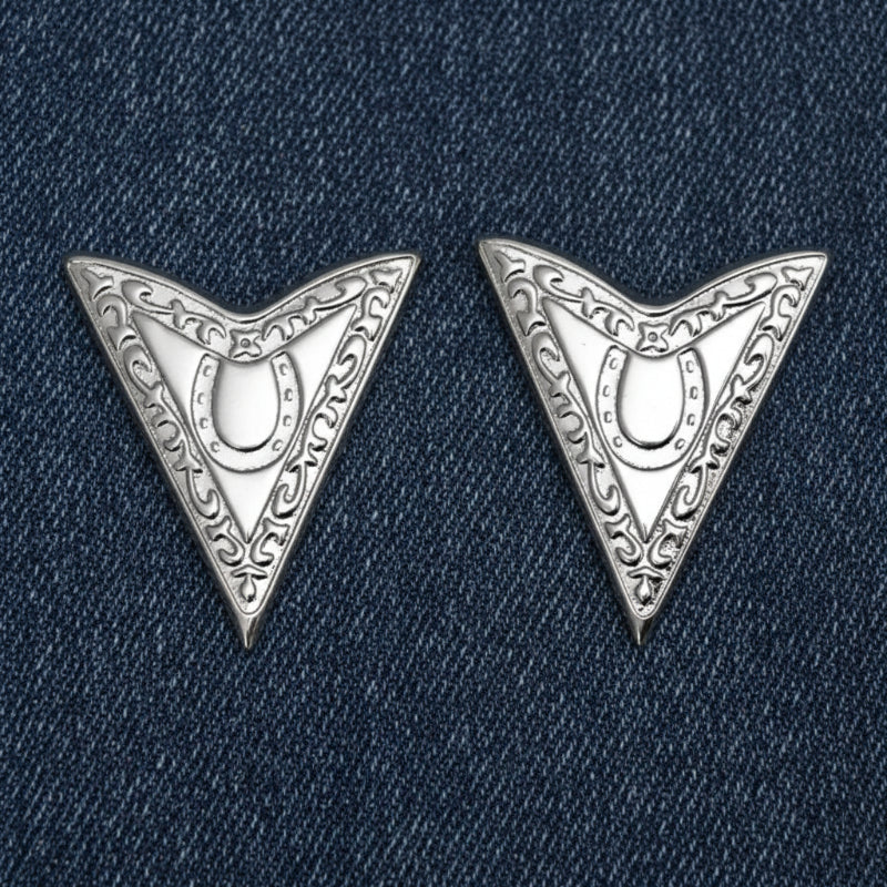 dress shirt metal collar tips Intricate Metal Collar Tip Ani Accessories