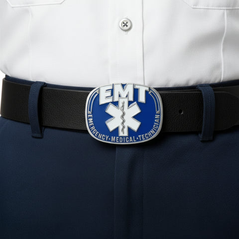 Emergency Medical Technician Belt Buckle