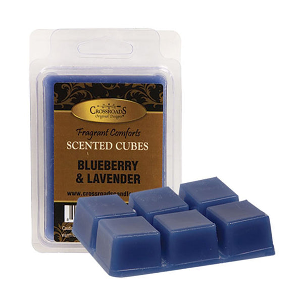 blueberry and lavender scented wax melts
