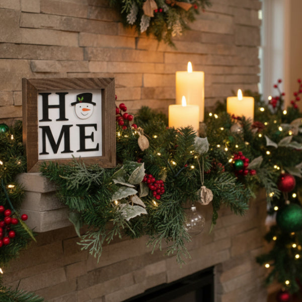a sign for all seasons magnetic home board