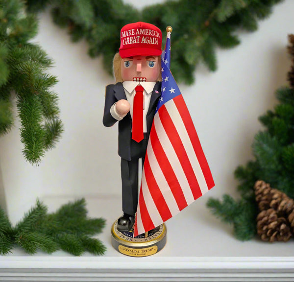 16 inch president donald j trump nutcracker