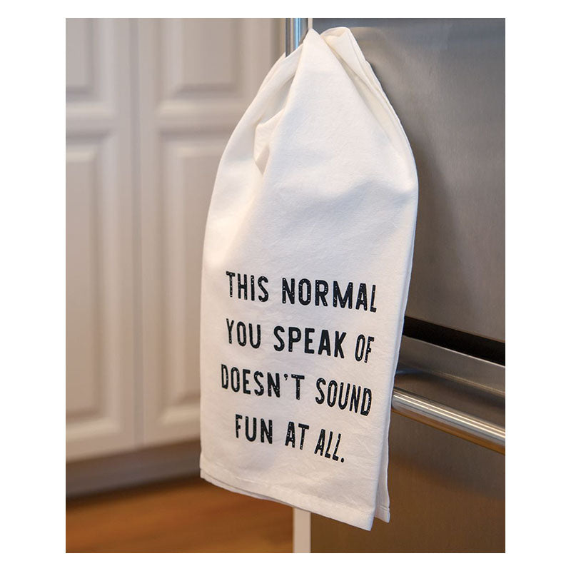 normal speak kitchen tea towel