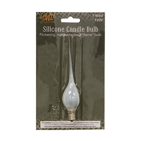flicker silicone bulb 1 watt