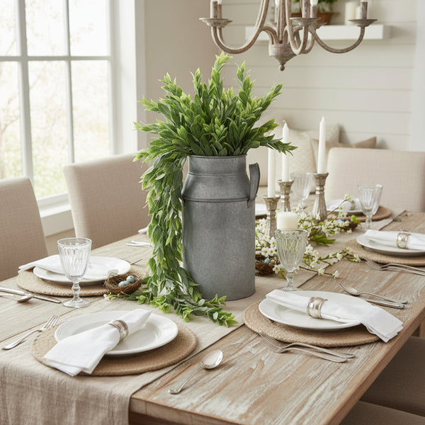 natural zinc old fashioned milk can