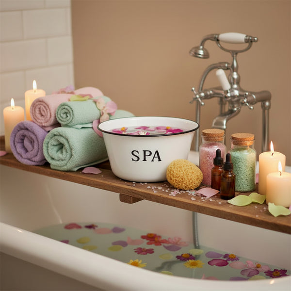 enamelware spa bowl