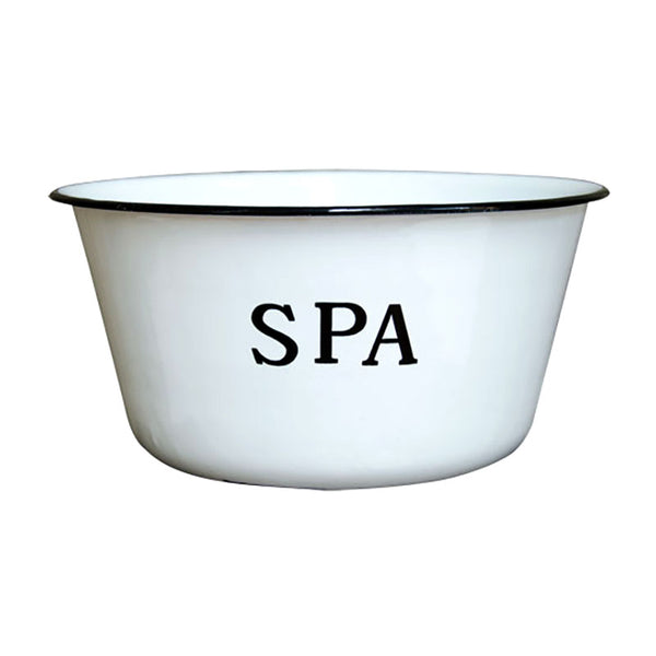 enamelware spa bowl