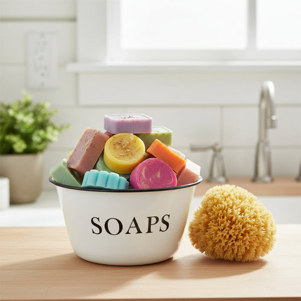 enamelware soaps bowl