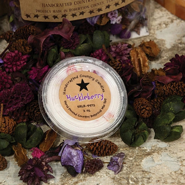 huckleberry botanical wax tart