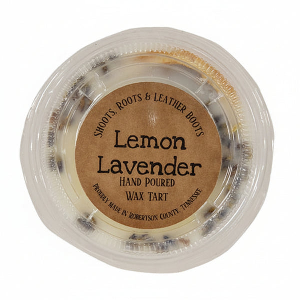 lemon lavender botanical wax tart