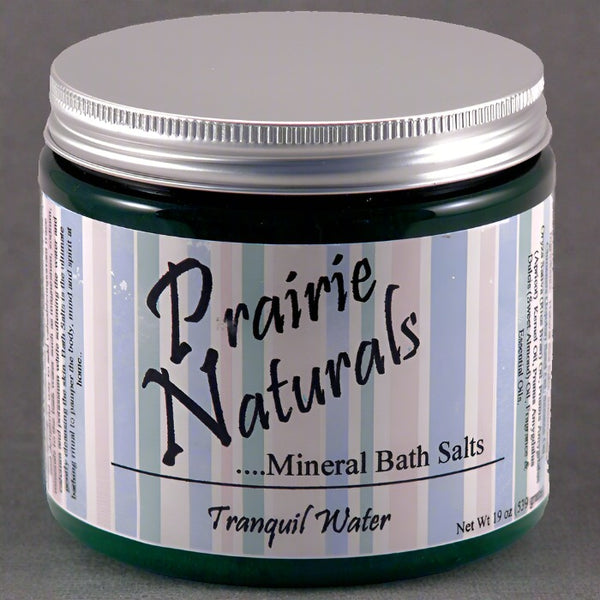 prairie soap co tranquil waters spa mineral bath salts