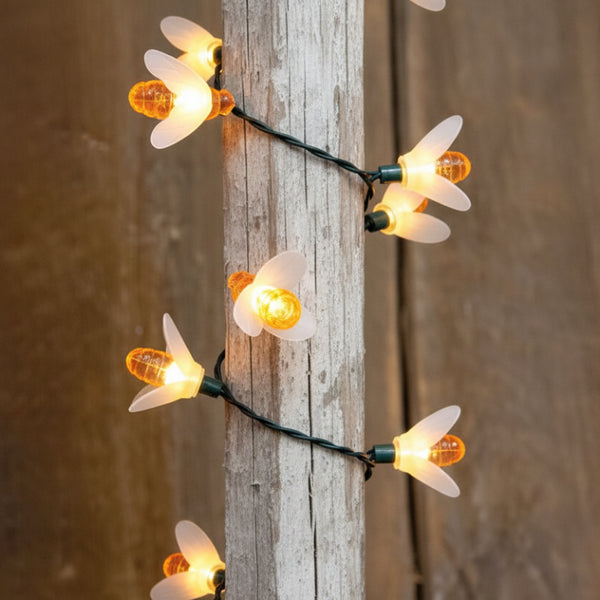 led bee shaped string lights