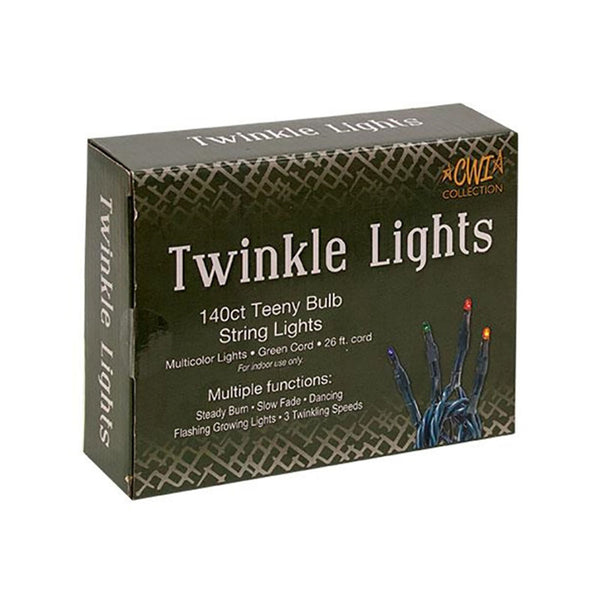 multicolor 140 ct twinkle light string