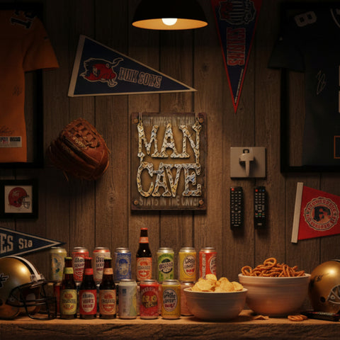 Man Cave Tin Sign