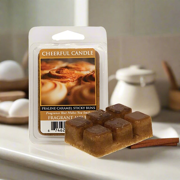 praline caramel sticky buns scented wax melts
