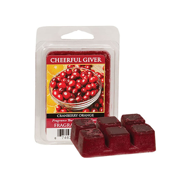 cranberry orange scented wax melts