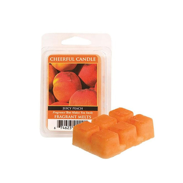 juicy peach scented wax melts