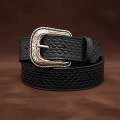 The Kooples Leather Snake Skin Pattern Silver Buckle Black Loafers‎ NIB FR 42 The Sterling Penny Loafer in Serpente main image 4