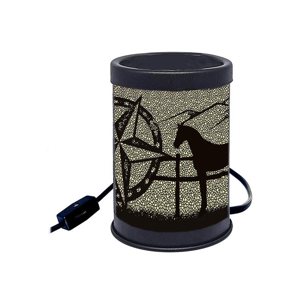 western silhouettes candle & wax warmer