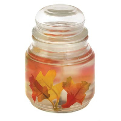 thanksgiving fall leaves fantasia gel candle
