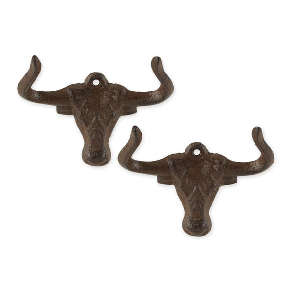 ox cast iron wall hooks set of 2