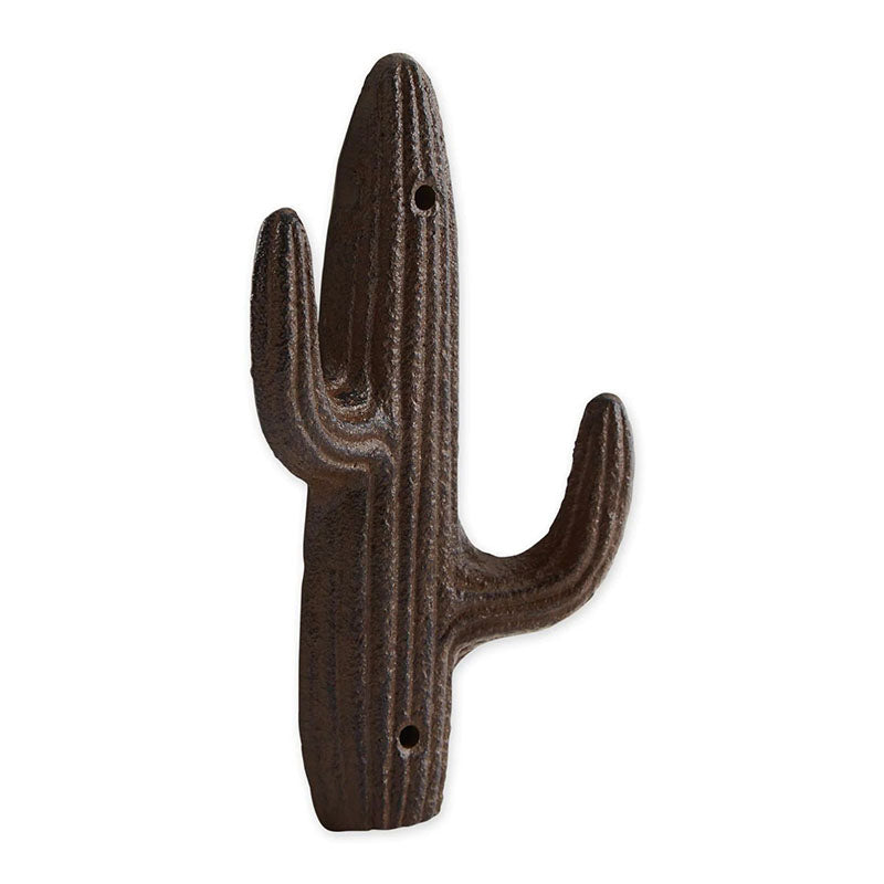 cast iron cactus wall hooks
