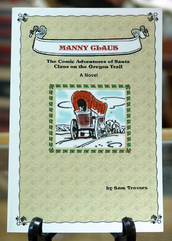 manny clause western comic adventures of santa childrens book