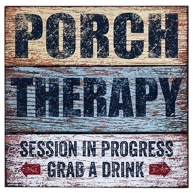 porch therapy sign