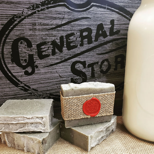 mens billy goat chief milk bath soap