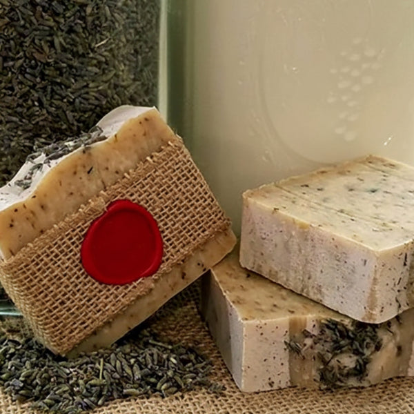 lavender goat milk bath soap
