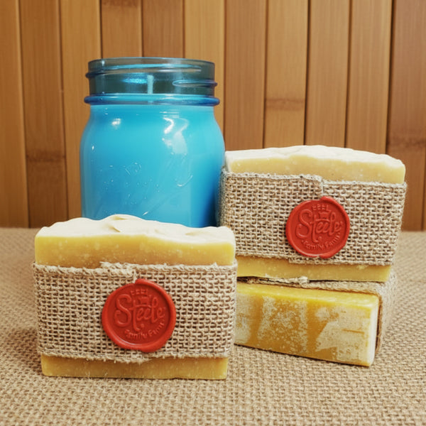 lemongrass goat milk bath soap