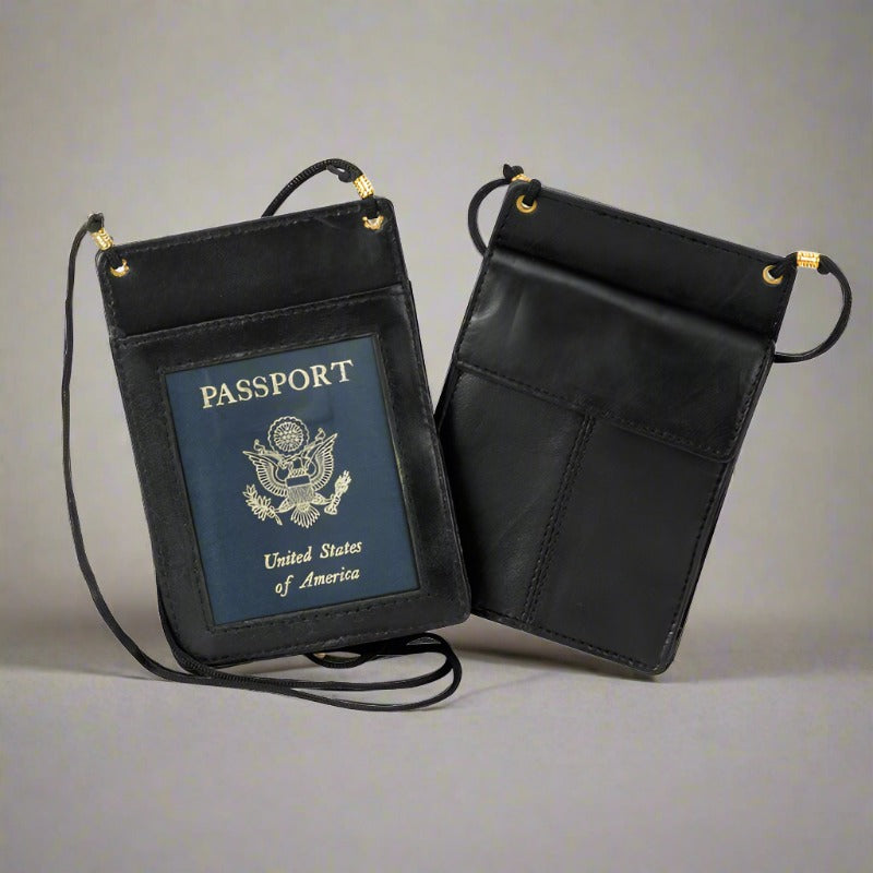 Voyager Passport Wallet - Black – The Postbox