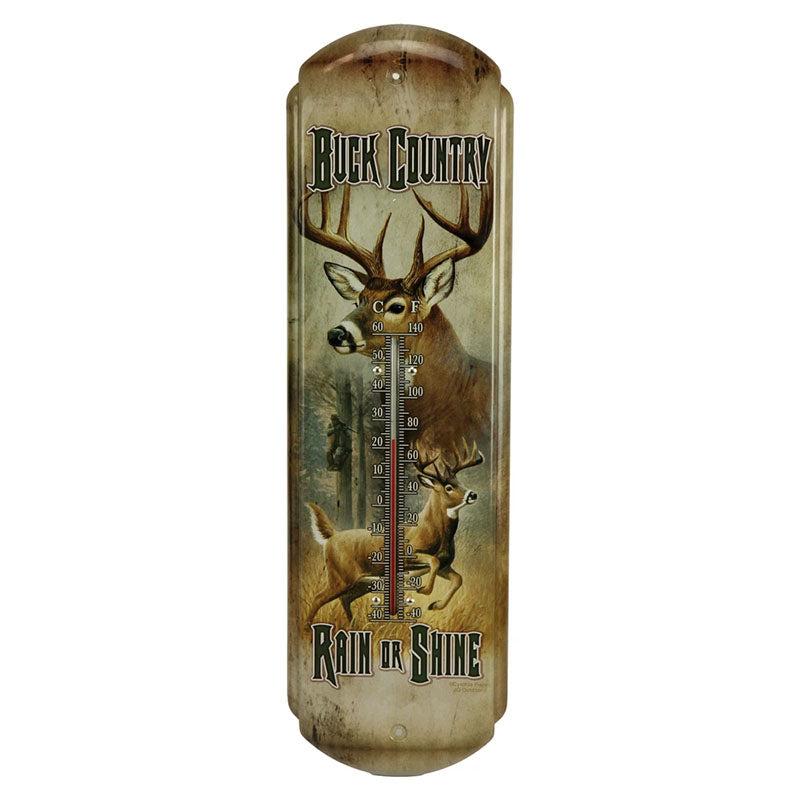 buck country deer hunting thermometer