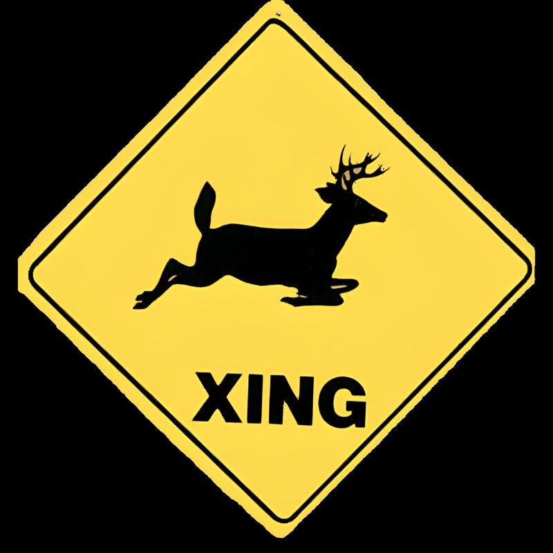 Deer Crossing Sign SGN-1543 | Buffalo Trader Online deer-crossing-sign-sgn-1543-buffalo-trader-online
