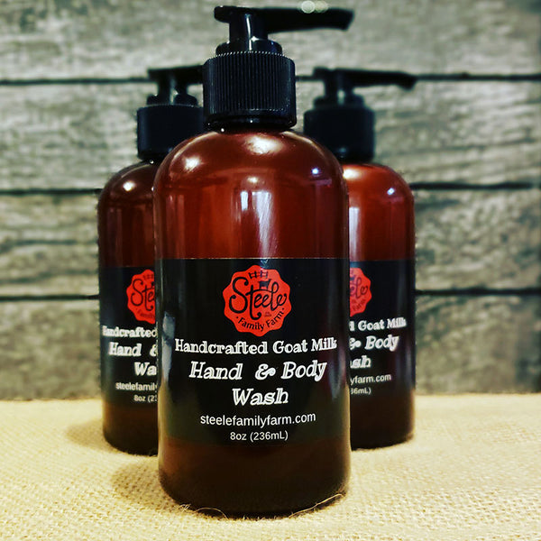 goat milk hand and body wash liquid soap