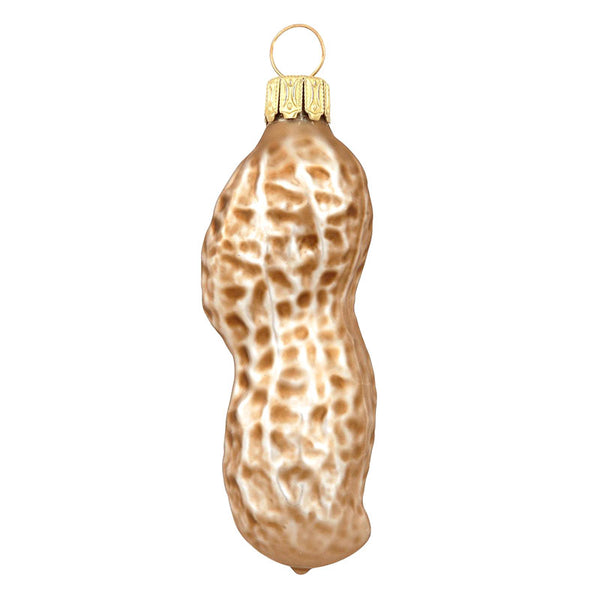 in the shell glass peanut ornament