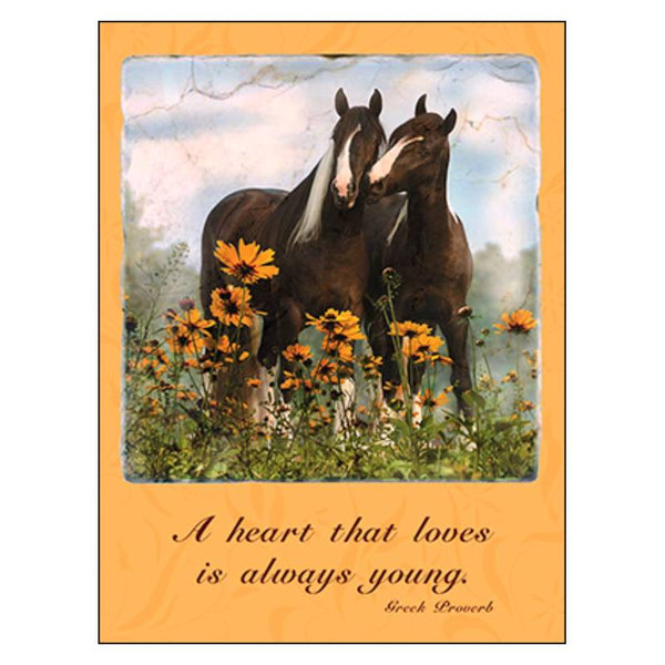 leanin tree horsey love anniversary card